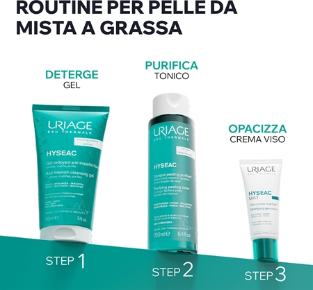 Uriage Hyseac Mat Matifying Gel-Cream crema-gel opacizzante per pelli grasse e miste