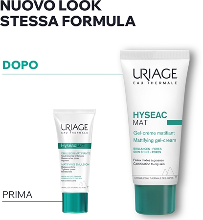 Uriage Hyseac Mat Matifying Gel-Cream crema-gel opacizzante per pelli grasse e miste