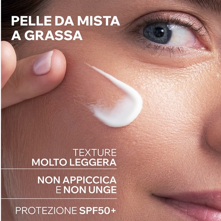 Uriage Hyseac Mattifying Fluid SPF 50+ lozione idratante opacizzante SPF 50+