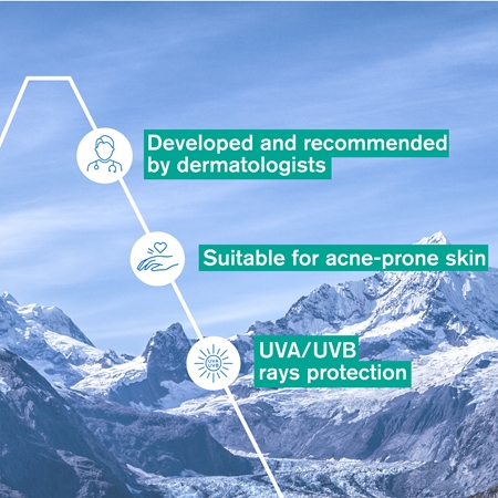 Uriage Hyséac Fluide SPF 50+ fluide hydratant matifiant SPF 50+