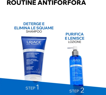 Uriage DS HAIR Regulating Anti-Dandruff Lotion spray lenitivo per cuoi capelluti secchi con prurito