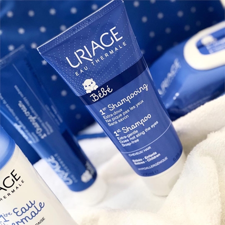 Uriage Bébé 1st Shampoo Milt schampo för hår