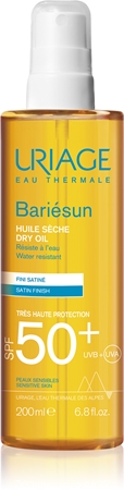 Uriage Bariésun Dry Oil SPF 50+ óleo seco solar SPF 50+