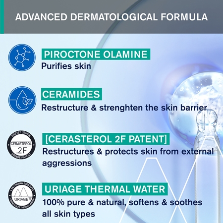 Uriage Hyséac Hydra Soothing Cleansing Cream zklidňující čisticí krém pro pleť s nedokonalostmi