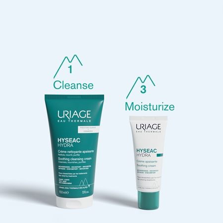Uriage Hyséac Hydra Soothing Cleansing Cream zklidňující čisticí krém pro pleť s nedokonalostmi