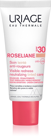 Uriage Roseliane CC Cream SPF 30 krem CC do skóry wrażliwej ze skłonnością do przebarwień