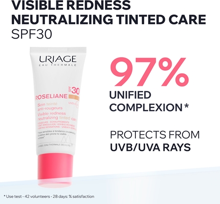 Uriage Roseliane CC Cream SPF 30 CC Cream for sensitive, redness-prone skin