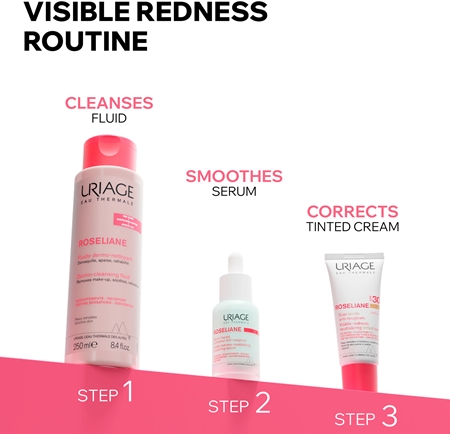 Uriage Roseliane CC Cream SPF 30 CC Cream for sensitive, redness-prone skin