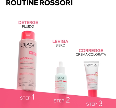 Uriage Roseliane CC Cream SPF 30 CC cream per pelli sensibili con tendenza all'arrossamento