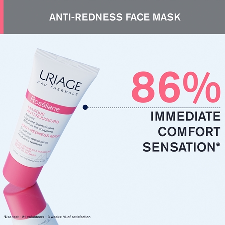 Uriage Roseliane Anti-Redness Mask maska pro citlivou pleť se sklonem ke zčervenání