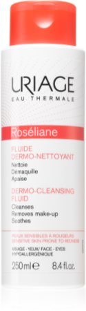 Uriage Roséliane Dermo-Cleansing Fluid Attīrošs šķidrums jutīgai ādai, ādai ar tendenci uz apsārtumiem