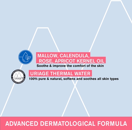 Uriage Roséliane Dermo-Cleansing Fluid Cleansing Fluid for sensitive, redness-prone skin