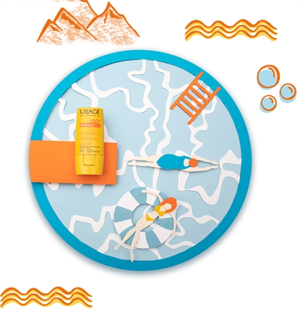 Uriage Bariésun Invisible Stick SPF 50+ Stick para proteção das áreas mais sensíveis SPF 50+