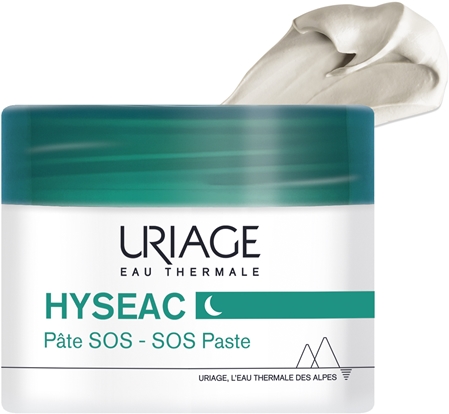 Uriage Hyseac Pâte SOS soin local nuit anti-imperfections de la peau à tendance acnéique