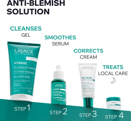 Uriage Hyseac SOS Paste tratamiento localizado de noche para imperfecciones de la piel con acné