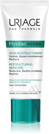 Uriage Hyséac Hydra Restructuring Skincare creme hidratante e regenerador para pele desidratada e irritada por tratamento antiacneico
