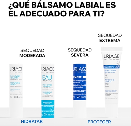 Uriage Xémose Moisturizing Lipstick bálsamo calmante para labios