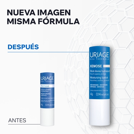 Uriage Xémose Moisturizing Lipstick bálsamo calmante para labios