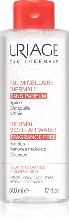 Uriage Hygiène Eau Micellaire Thermale eau micellaire nettoyante pour peaux sensibles sujettes aux irritations sans parfum