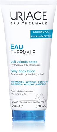 Uriage Eau Thermale Silky Body Lotion шовковисте молочко для тіла для сухої та чутливої шкіри