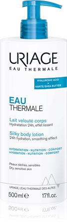 Uriage Eau Thermale Silky Body Lotion hedvábné tělové mléko pro suchou a citlivou pokožku