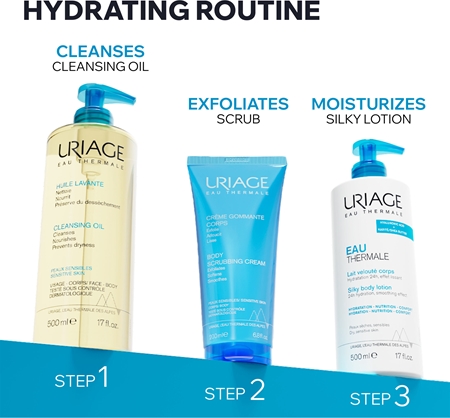 Uriage Eau Thermale Lait Velouté Corps lait soyeux corps pour peaux sèches et sensibles