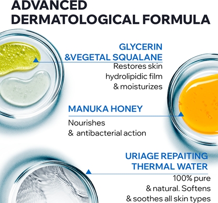 Uriage Bariéderm Cica Insulating Repairing Hand Cream ochronny i regenerujący krem do rąk