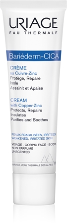 Uriage Bariéderm Cica-Cream with Copper-Zinc reparativní krém s obsahem mědi a zinku s panthenolem