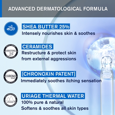 Uriage Xémose Lipid-Replenishing Anti-Irritation Cream relipidační zklidňující mast pro velmi suchou citlivou a atopickou pokožku