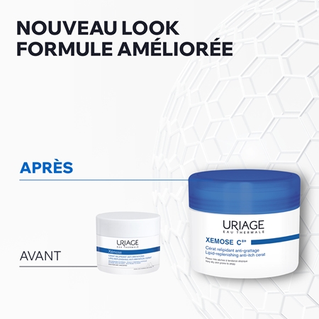 Uriage Xemose C8+ Lipid-Replenishing Anti-Itch Cerat pommade apaisante relipidante pour peaux très sèches et atopiques