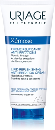 Uriage Xémose Lipid-Replenishing Anti-Irritation Cream pomirjajoča krema, ki koži vrača lipide za zelo občutljivo suho in atopično kožo