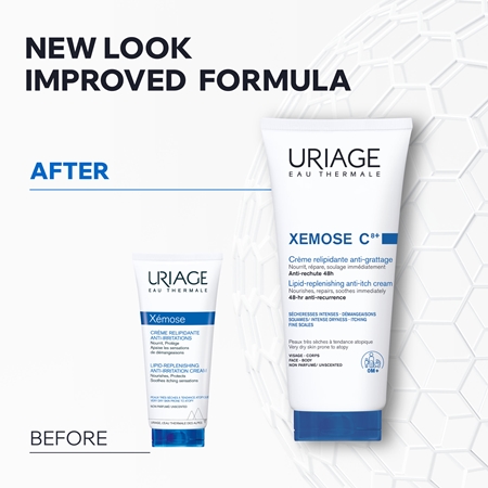 Uriage Xemose C8+ Lipid-Replenishing Anti-Irritation Cream relipidačný upokojujúci krém pre veľmi suchú citlivú a atopickú pokožku