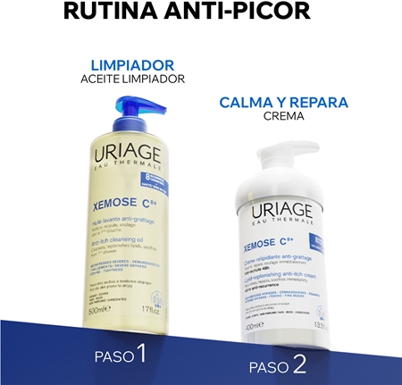 Uriage Xemose C8+ Lipid-Replenishing Anti-Irritation Cream crema calmante relipidante para pieles muy secas, sensibles y atópicas