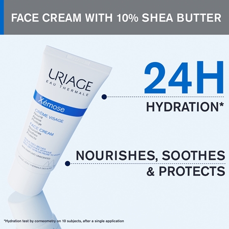 Uriage Xémose Face Cream creme nutritivo para pele muito seca e sensível