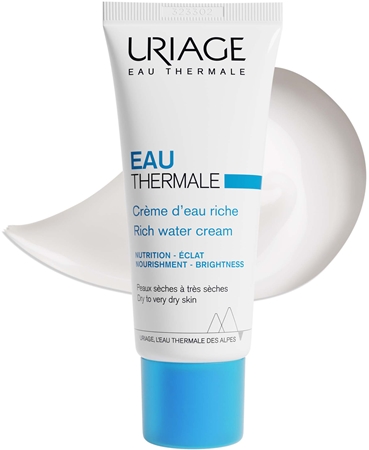 Uriage Eau Thermale Crème d´eau Riche crème nourrissante et hydratante pour peaux sèches à très sèches