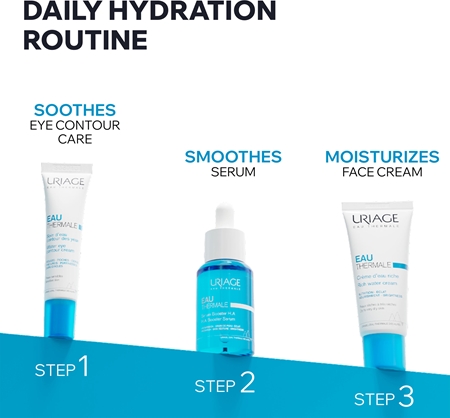 Uriage Eau Thermale Crème d´eau Riche crème nourrissante et hydratante pour peaux sèches à très sèches