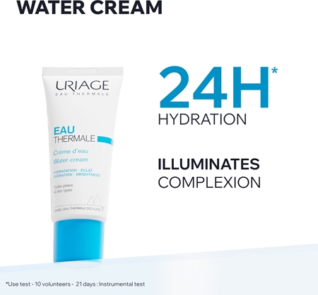 Uriage Eau Thermale Water Cream lengvos tekstūros drėkinamasis kremas