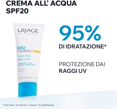 Uriage Eau Thermale Water Cream SPF 20 crema idratante leggera SPF 20