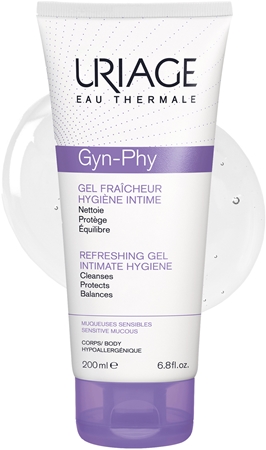 Uriage Gyn-Phy Refreshing Gel Intimate Hygiene gaivinamasis gelis intymiai higienai
