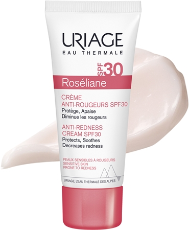 Uriage Roseliane Anti-Redness Cream SPF 30 day cream for sensitive skin prone to redness SPF 30