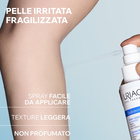 Uriage Bariéderm Cica Drying Repairing Spray spray assorbente riparatore con rame e zinco