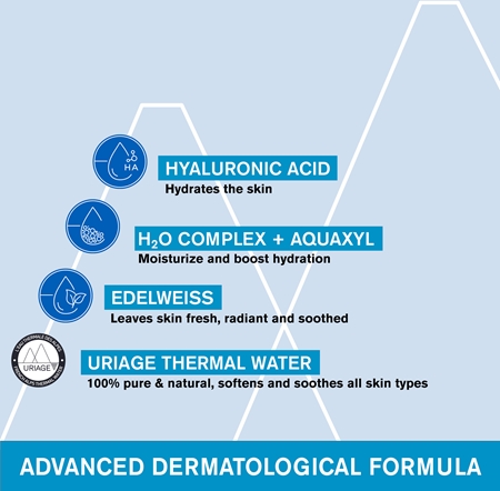 Uriage Eau Thermale Masque D´eau Nuit masque visage hydratation intense pour la nuit