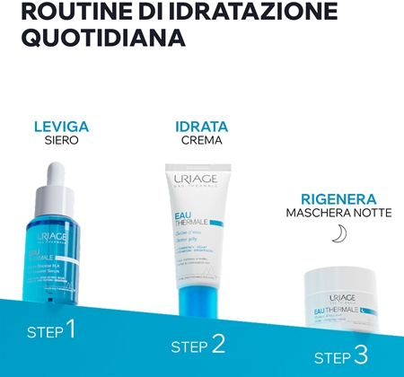 Uriage Eau Thermale Water Sleeping Mask maschera viso idratante intensa per la notte