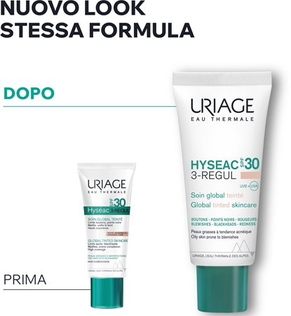 Uriage Hyseac 3-Regul trattamento colorato completo contro le imperfezioni SPF 30