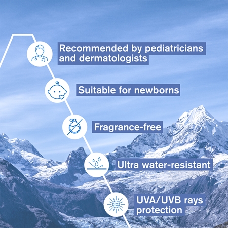 Uriage Bébé 1st Mineral Cream SPF 50+ minerální krém na opalování SPF 50+