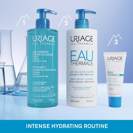 Uriage Hygiène Extra-Rich Dermatological Gel очищуючий гель для обличчя та тіла