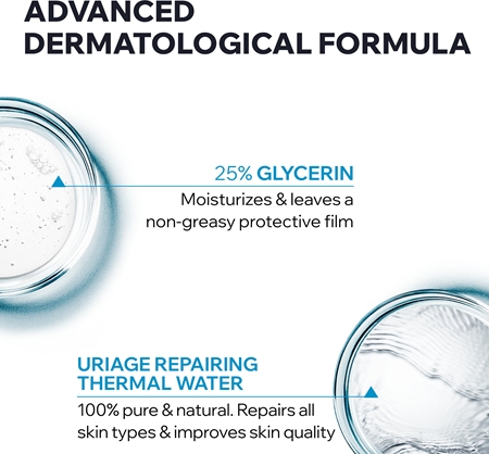 Uriage Hygiène Cleansing Oil olio detergente per viso e corpo