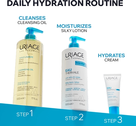 Uriage Hygiène Huile Lavante huile lavante visage et corps