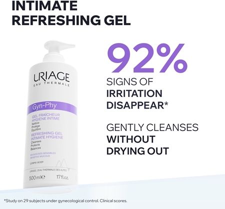 Uriage Gyn-Phy Refreshing Gel Intimate Hygiene Refreshing Gel for intimate hygiene