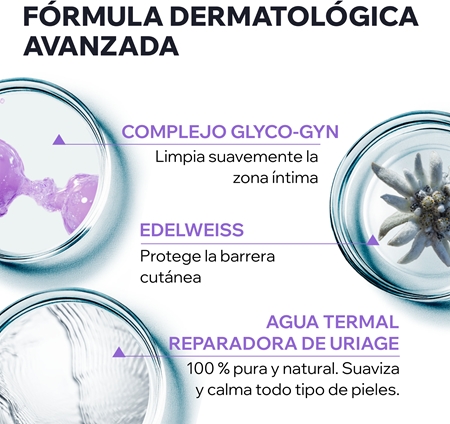 Uriage Gyn-Phy Refreshing Gel Intimate Hygiene set para la higiene íntima